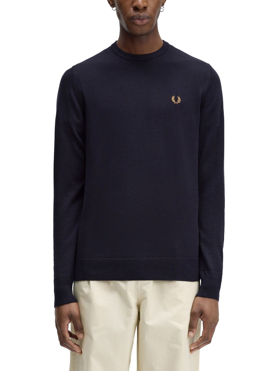 JERSEY WITH LOGO FPK960151795 (FRED PERRY / ニット・セーター・カーディガン ) | FRED PERRY (フレッドペリー)