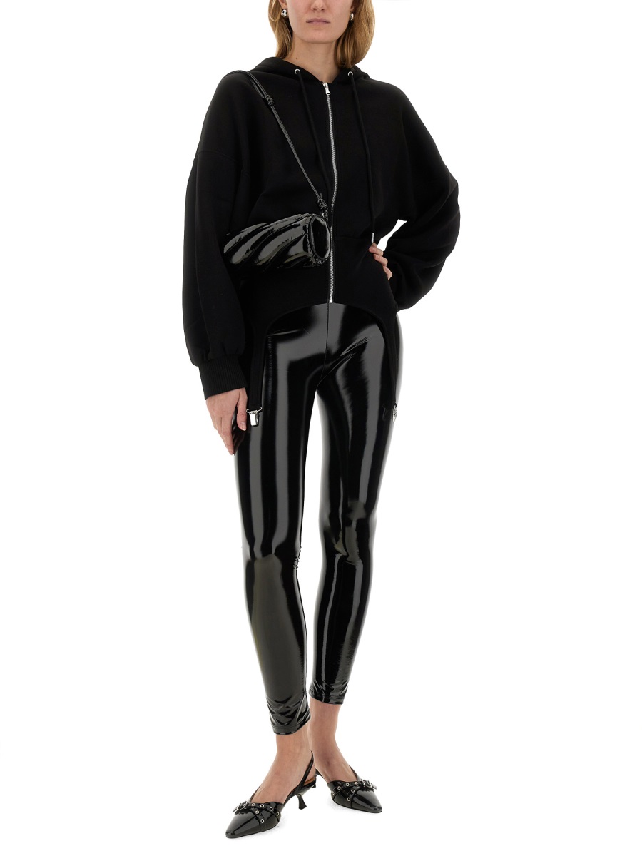 SWEATSHIRT WITH SUSPENDERS W01FMSHO268NE01BK01BLACK (FIORUCCI / スウェット・フーディー ) | FIORUCCI (フィオルッチ)(1)