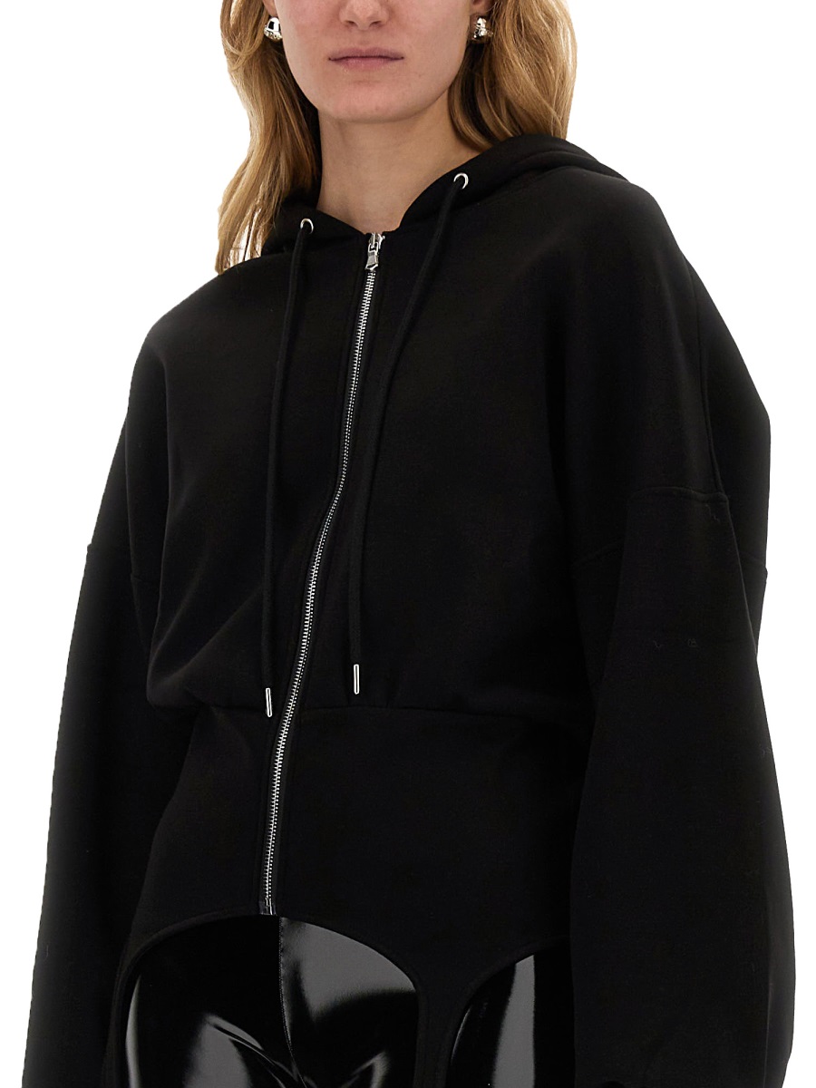 SWEATSHIRT WITH SUSPENDERS W01FMSHO268NE01BK01BLACK (FIORUCCI / スウェット・フーディー ) | FIORUCCI (フィオルッチ)(3)