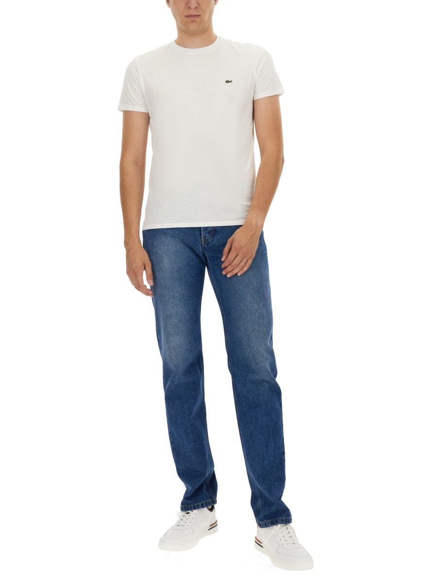 T-SHIRT WITH LOGO TH6709001 (LACOSTE / Tシャツ・カットソー ) | LACOSTE (ラコステ)(1)