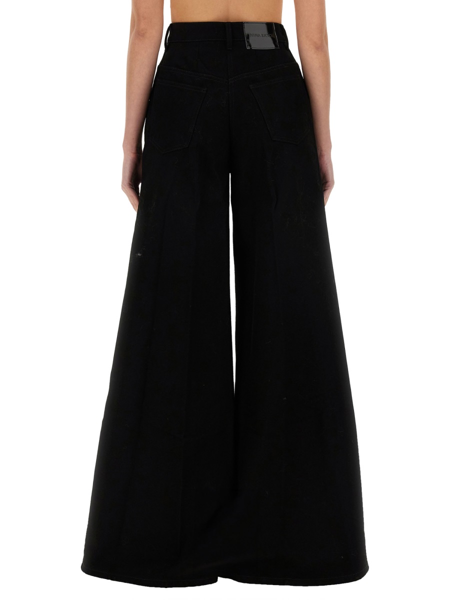 FLARED PANTS 24ADPA023CO1083U9000 (NINA RICCI / パンツ ) | NINA RICCI (ニナ リッチ)(2)