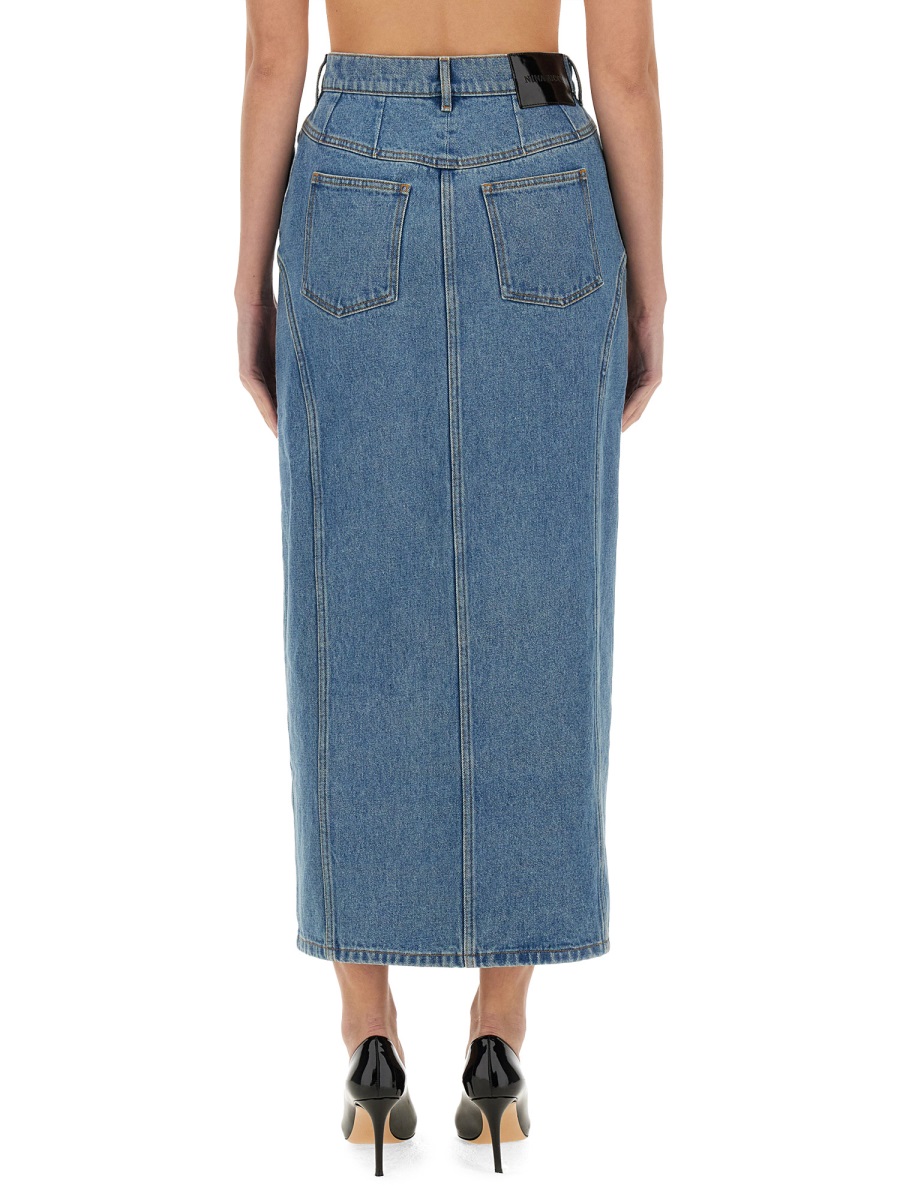 LONG DENIM SKIRT 24ADJU026CO1072U4690 (NINA RICCI / スカート ) | NINA RICCI (ニナ リッチ)(2)