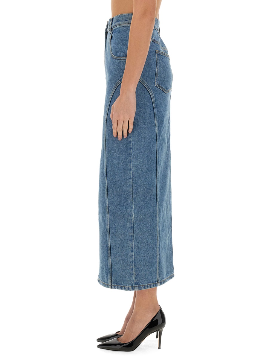 LONG DENIM SKIRT 24ADJU026CO1072U4690 (NINA RICCI / スカート ) | NINA RICCI (ニナ リッチ)(3)