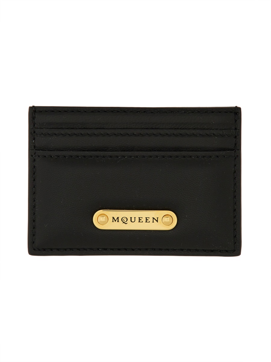 LEATHER CARD HOLDER 8054981AAWG1000 (Alexander McQUEEN / 財布・カードケース ) | Alexander McQUEEN (アレキサンダー・マックイーン)