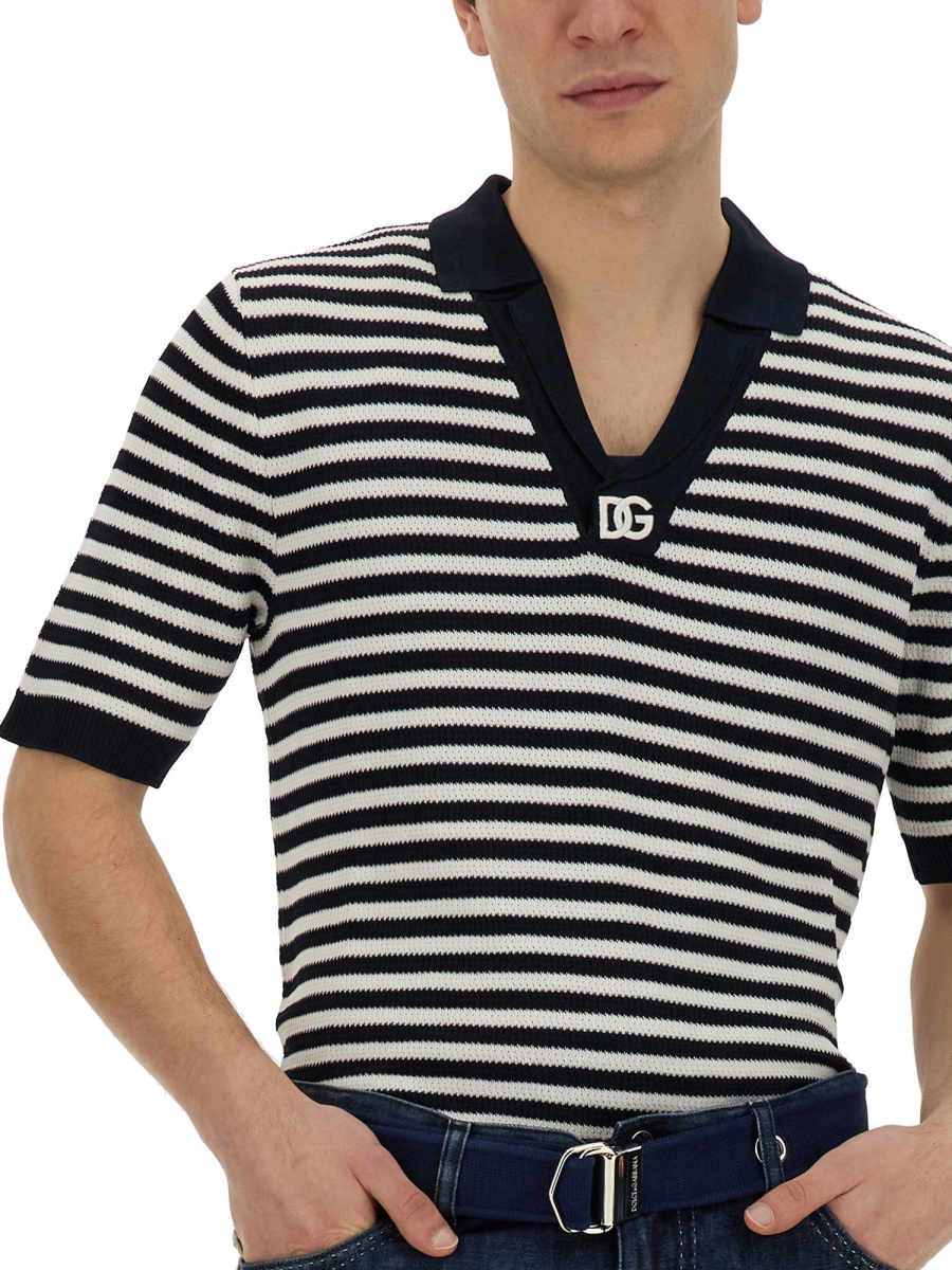 V-NECK POLO SHIRT GXZ09ZJFMY3B0789 (Dolce & Gabbana / ポロシャツ ) | Dolce & Gabbana (ドルチェガッバーナ)(3)