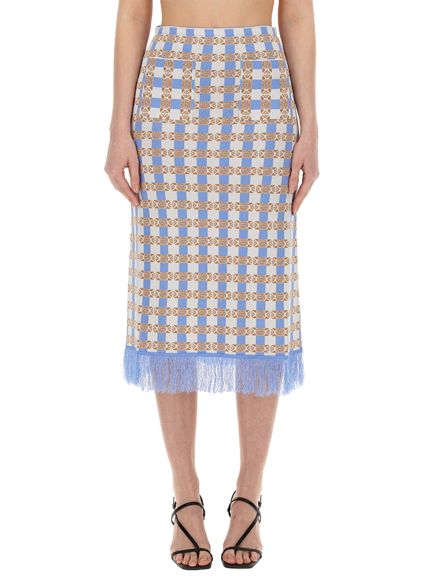 "CALLIS" SKIRT 23578C7336 (BAUM UND PFERDGARTEN / スカート ) | BAUM UND PFERDGARTEN (バウム ウンド ヘルガーデン)