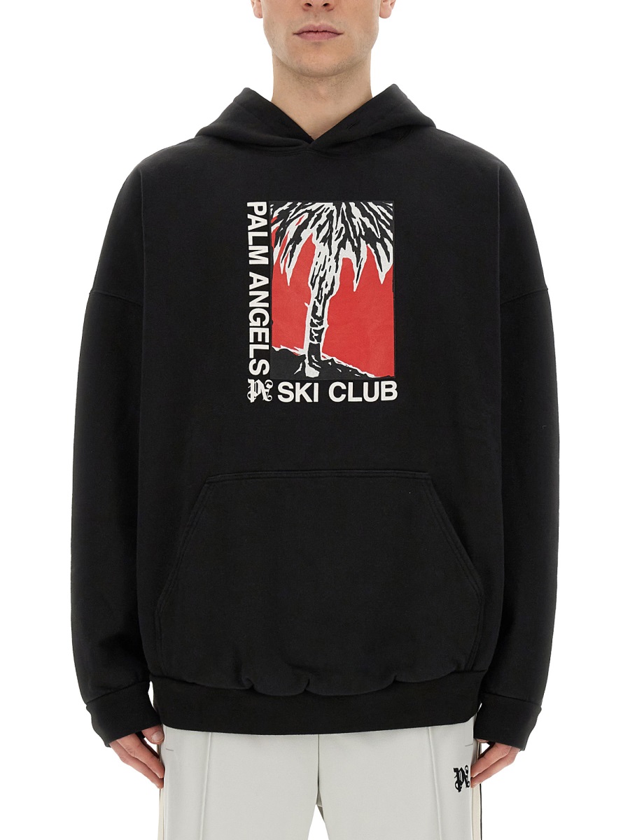 PALM SKI CLUB PRINT SWEATSHIRT PMBB126R24FLE0051001 (Palm Angels / スウェット・フーディー ) | Palm Angels (パームエンジェルス)
