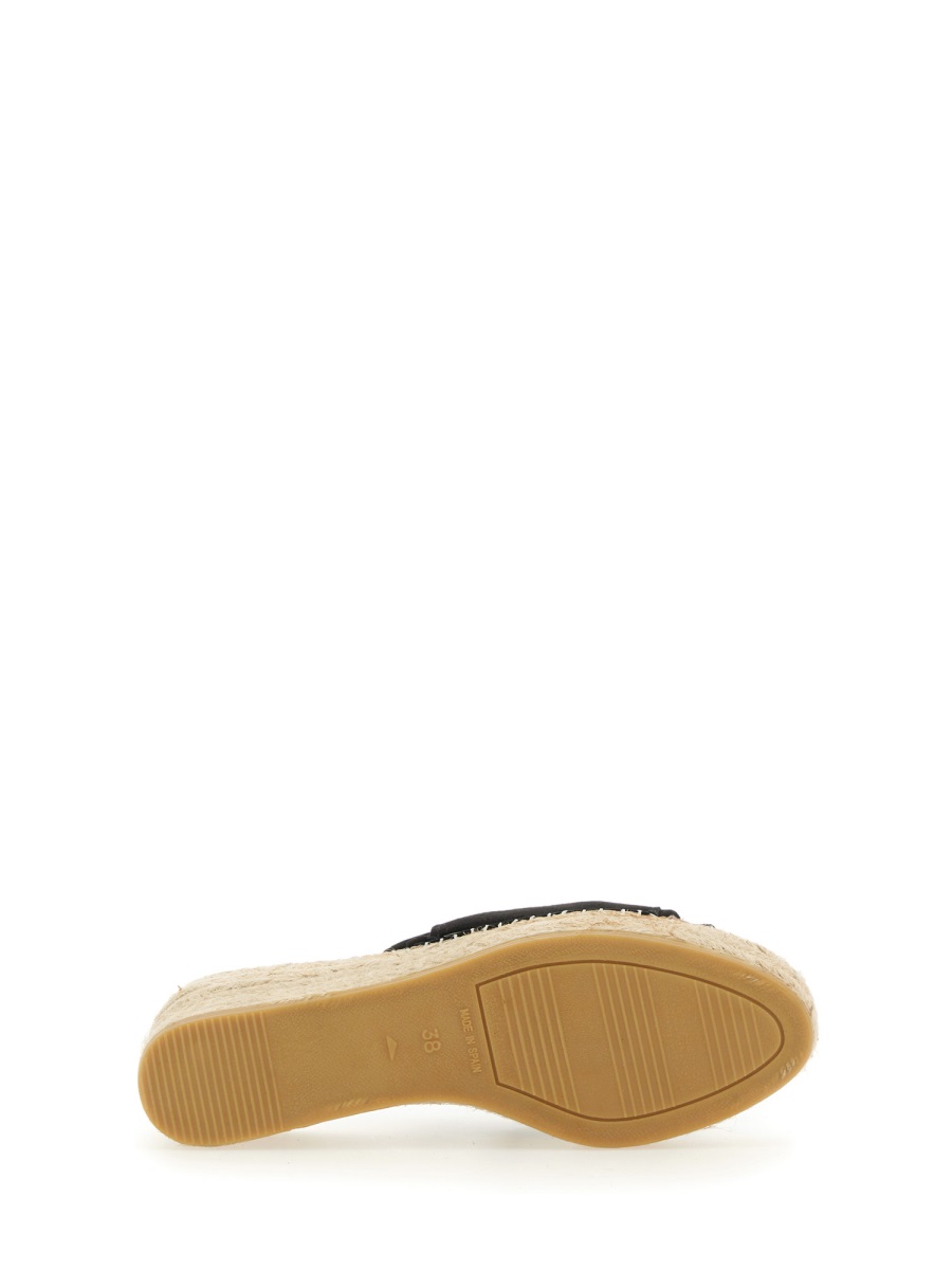 KNOT SANDAL K10WKSOFTSUEDEBLACK (MANEBI / フラットシューズ ) | MANEBI (マネビ)(4)