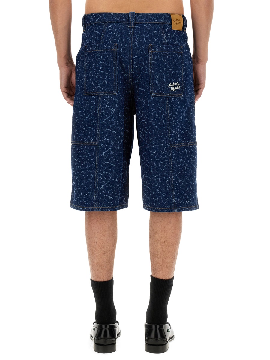 DENIM BERMUDA SHORTS MM01404WW5024O010 (Maison Kitsuné / ショートパンツ ) | Maison Kitsuné (メゾン キツネ)(2)