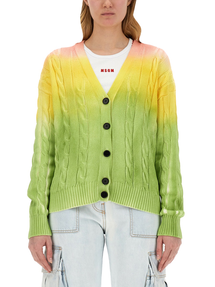 DEGRADE CARDIGAN 3641MDM19324727636 (MSGM / ニット・セーター・カーディガン ) | MSGM (エムエスジーエム)