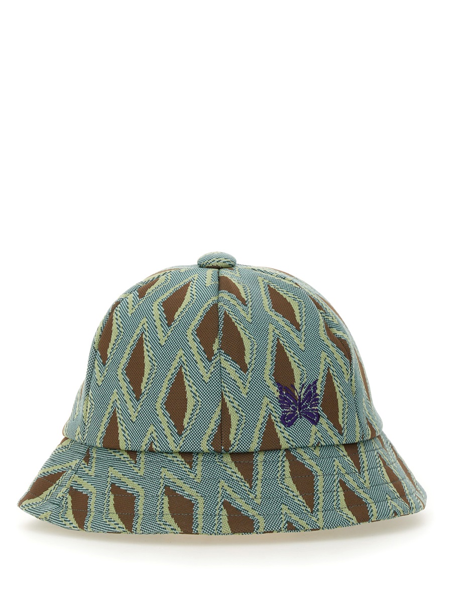 HAT WITH PRINT OT053ATURQUOISE (Needles / 帽子 ) | Needles (ニードルズ)
