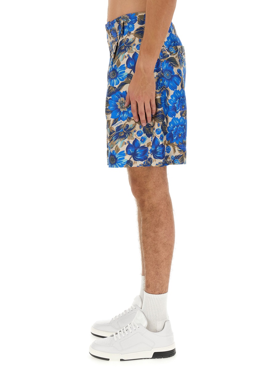 SHORT ALL OVER BLUE FLOWER 036420571365 (MOSCHINO / ショートパンツ ) | MOSCHINO (モスキーノ)(2)