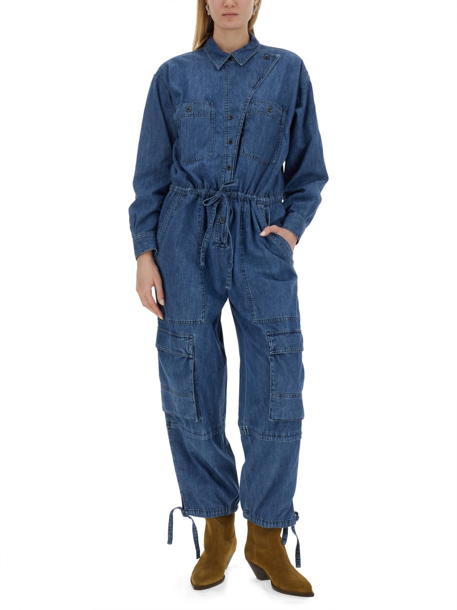 "IDANY" SUIT. CB0028FAB1H04E30BU (Isabel Marant Étoile / ワンピース・ドレス・オールインワン ) | Isabel Marant Étoile (イザベル マラン エトワール)(1)