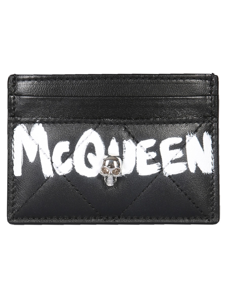 CARD HOLDER "SKULL" 632038C8Z571095 (Alexander McQUEEN / 財布・カードケース ) | Alexander McQUEEN (アレキサンダー・マックイーン)