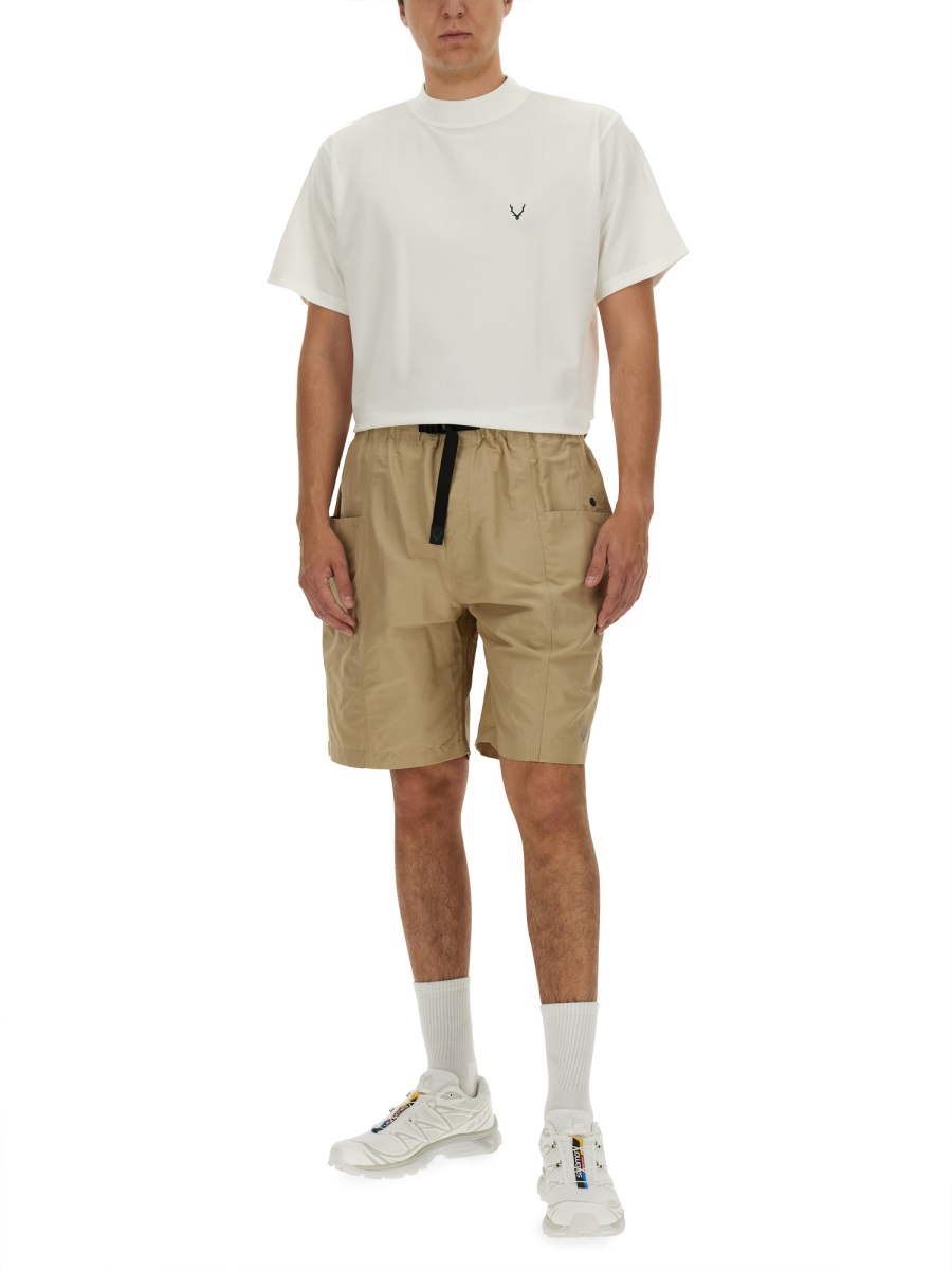 T-SHIRT WITH LOGO OT612AWHITE (South2 West8 / Tシャツ・カットソー ) | South2 West8 (サウスツーウエストエイト)(1)