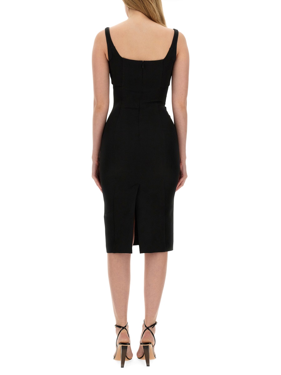 DRESS WITH BUCKLES 76HAO919N0103899 (VERSACE JEANS COUTURE / ワンピース・ドレス・オールインワン ) | VERSACE JEANS COUTURE (ヴェルサーチェ ジーンズ クチュール)(2)