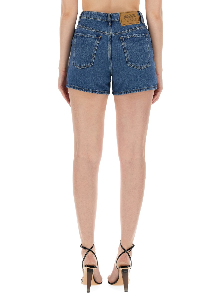 DENIM BERMUDA SHORTS 030137351282 (MOSCHINO JEANS / ショートパンツ ) | MOSCHINO JEANS (モスキーノ ジーンズ)(3)
