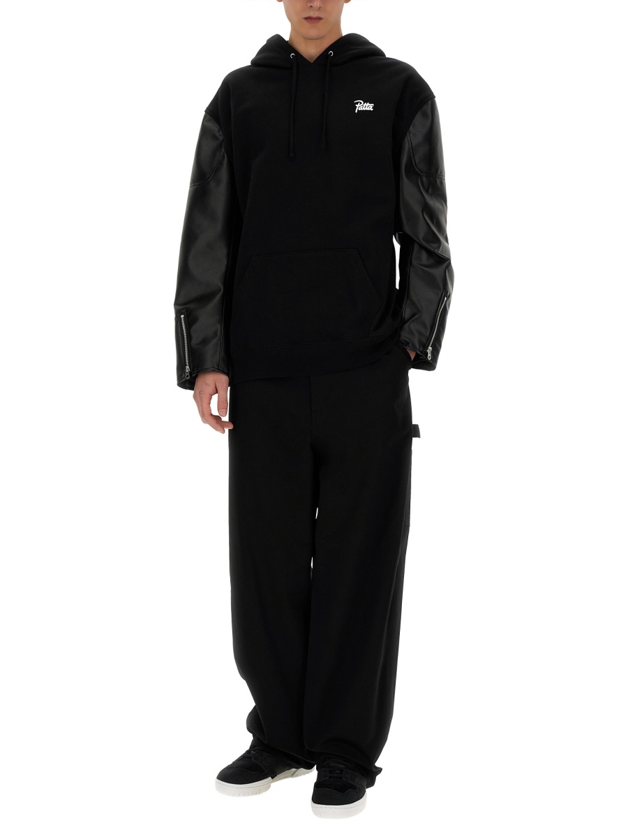 JUNYA WATANABE MAN X FLAP SWEATSHIRT WMT9041001 (JUNYA WATANABE / スウェット・フーディー ) | JUNYA WATANABE (ジュンヤ ワタナベ)(1)