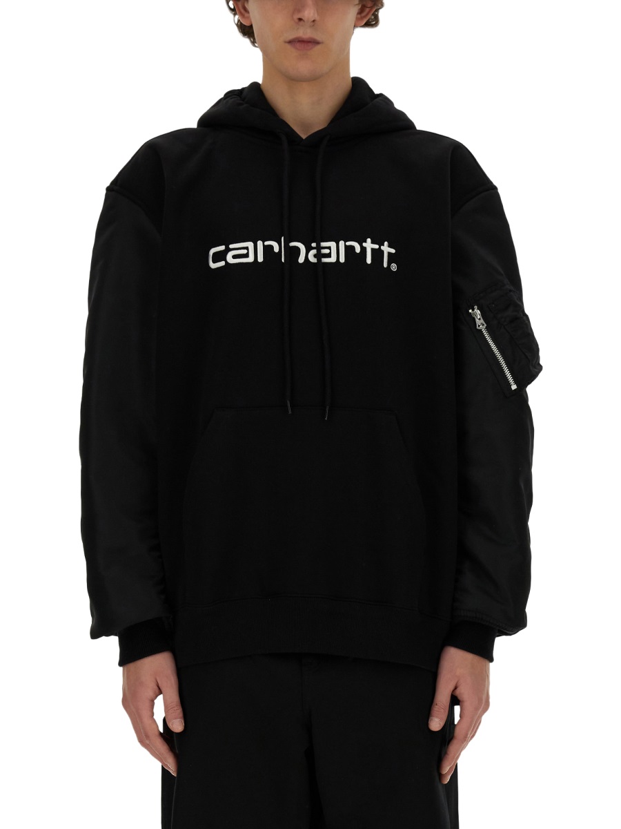 JUNYA WATANABE MAN X CARHARTT SWEATSHIRT WMT9081001 (JUNYA WATANABE / スウェット・フーディー ) | JUNYA WATANABE (ジュンヤ ワタナベ)