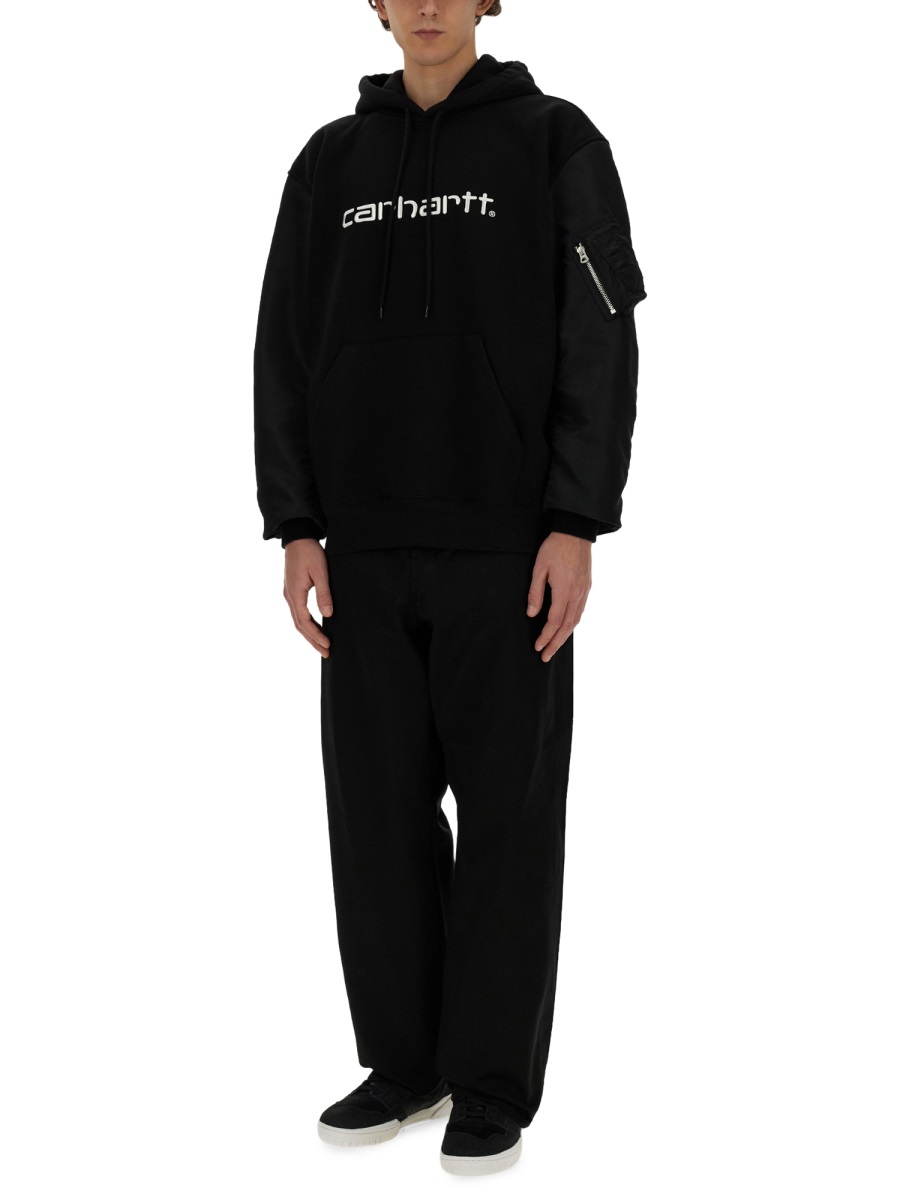 JUNYA WATANABE MAN X CARHARTT SWEATSHIRT WMT9081001 (JUNYA WATANABE / スウェット・フーディー ) | JUNYA WATANABE (ジュンヤ ワタナベ)(1)