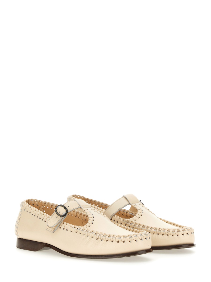 MOCCASIN T-BAR "ALCOVER" ALCOWFS240037IVORY (HEREU / ローファー ) | HEREU (へリュー)(1)