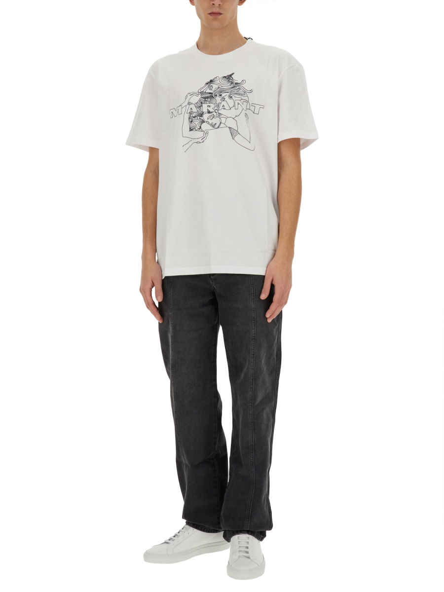 T-SHIRT "HONORE" TS0052HAB2N20H20WH (Isabel Marant / Tシャツ・カットソー ) | Isabel Marant (イザベル マラン)(1)