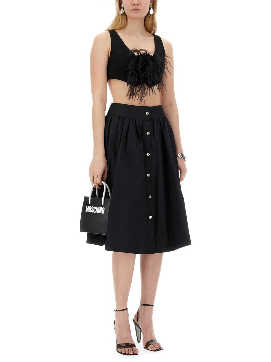 VESTS WITH ROSE. 100204338555 (MOSCHINO / タンクトップ・キャミソール ) | MOSCHINO (モスキーノ)(1)