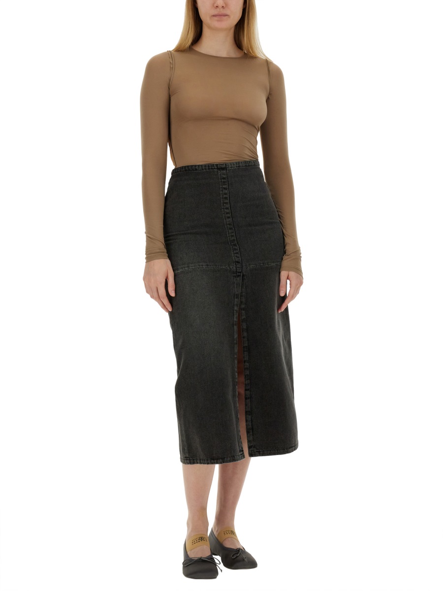 LONG DENIM SKIRT S62ME0009M30009859 (MM6 Maison Margiela / スカート ) | MM6 Maison Margiela (エムエムシックス)(1)