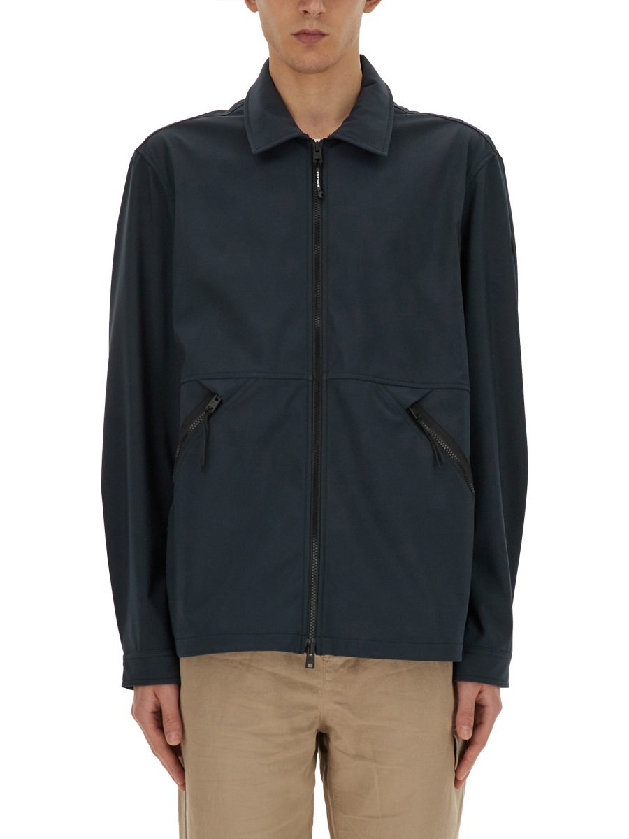 JACKET WITH LOGO CFWOOS0114MRUT36783989 (WOOLRICH / カジュアルジャケット ) | WOOLRICH (ウールリッチ)
