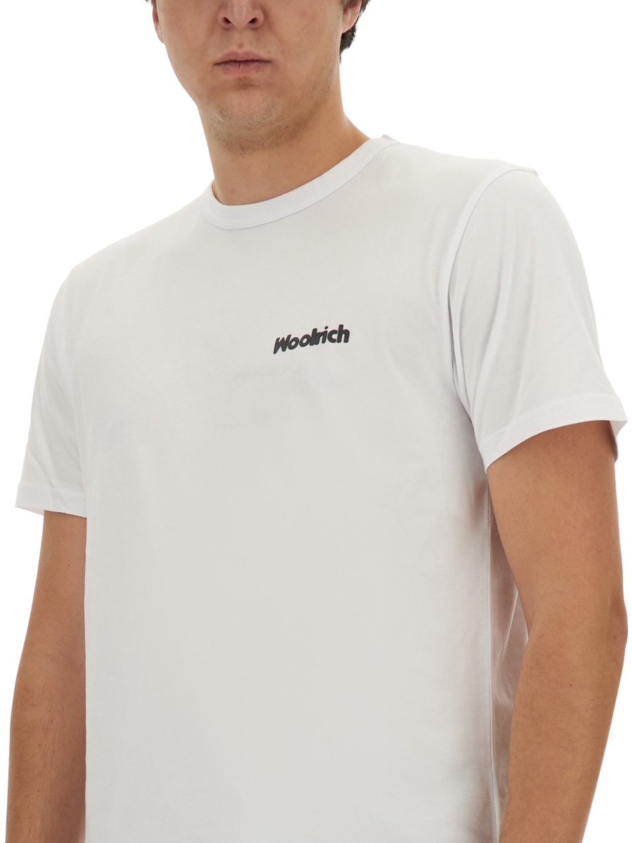 T-SHIRT WITH LOGO CFWOTE0120MRUT29268041 (WOOLRICH / Tシャツ・カットソー ) | WOOLRICH (ウールリッチ)(3)