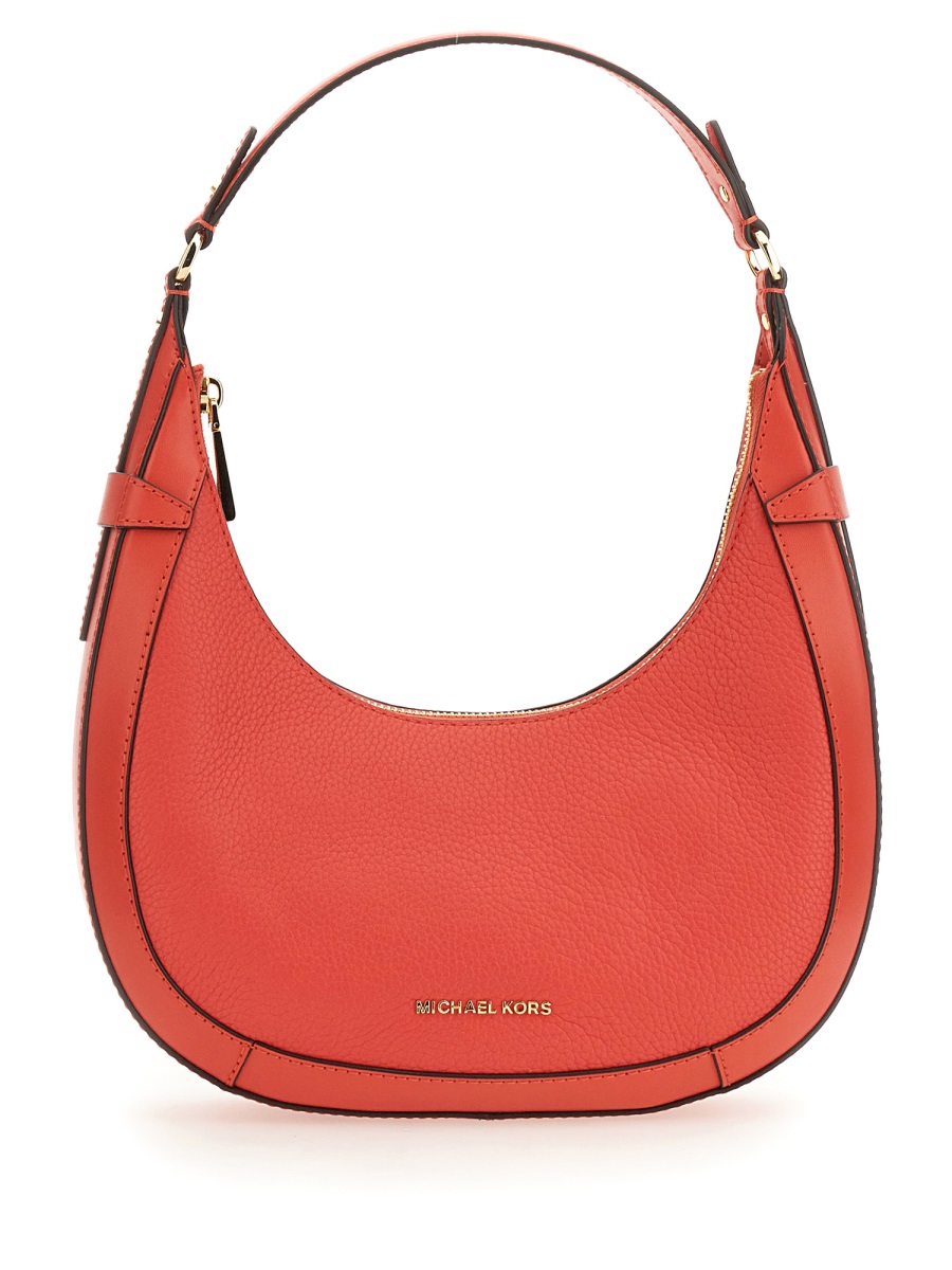 "PRESTON" SMALL HOBO BAG 30S4G0PL5L886SPICEDCORAL (MICHAEL MICHAEL KORS / ハンドバッグ・ショルダーバッグ ) | MICHAEL MICHAEL KORS (マイケル・マイケル・コース)