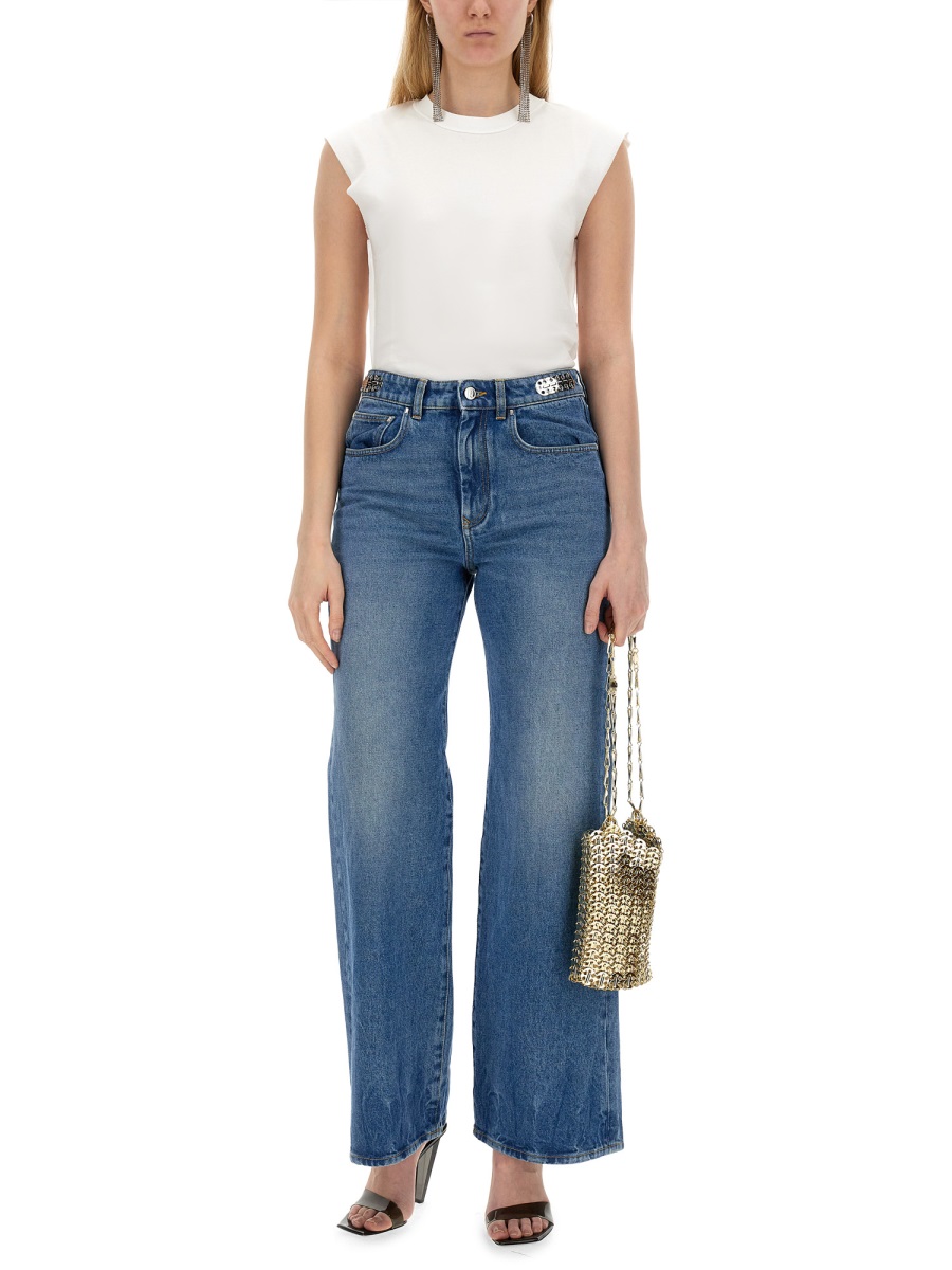 COTTON T-SHIRT 24EJTE157CO0508P100 (Rabanne / タンクトップ・キャミソール ) | Rabanne (ラバンヌ)(1)