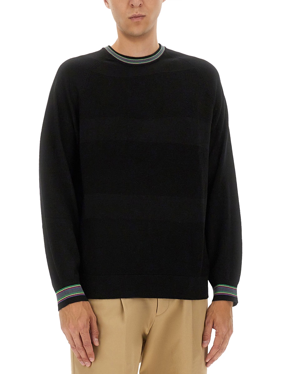 WOOL AND COTTON SWEATER M2R476ZT2243779 (PS Paul Smith / ニット・セーター・カーディガン ) | PS Paul Smith (ピーエス ポール・スミス)(3)