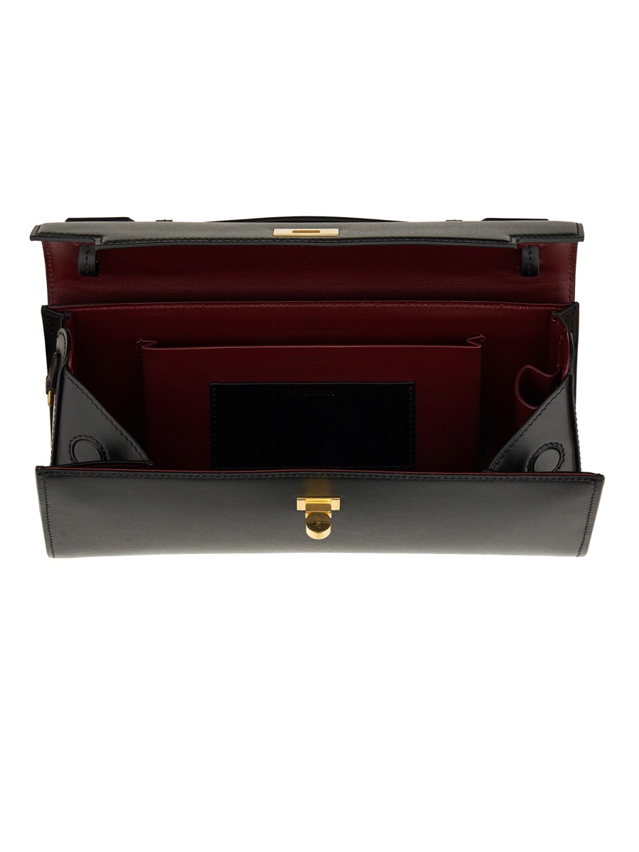 CLUTCH "MORTIMER" 200141BLACK (ANYA HINDMARCH / クラッチバッグ・ポーチ ) | ANYA HINDMARCH (アニヤ・ハインドマーチ)(4)