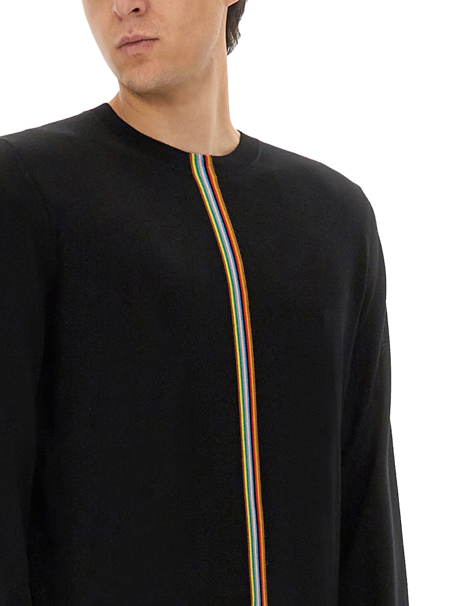 JERSEY WITH STRIPED DETAIL M1R541ZT0209479 (Paul Smith / ニット・セーター・カーディガン ) | Paul Smith (ポール・スミス)(3)