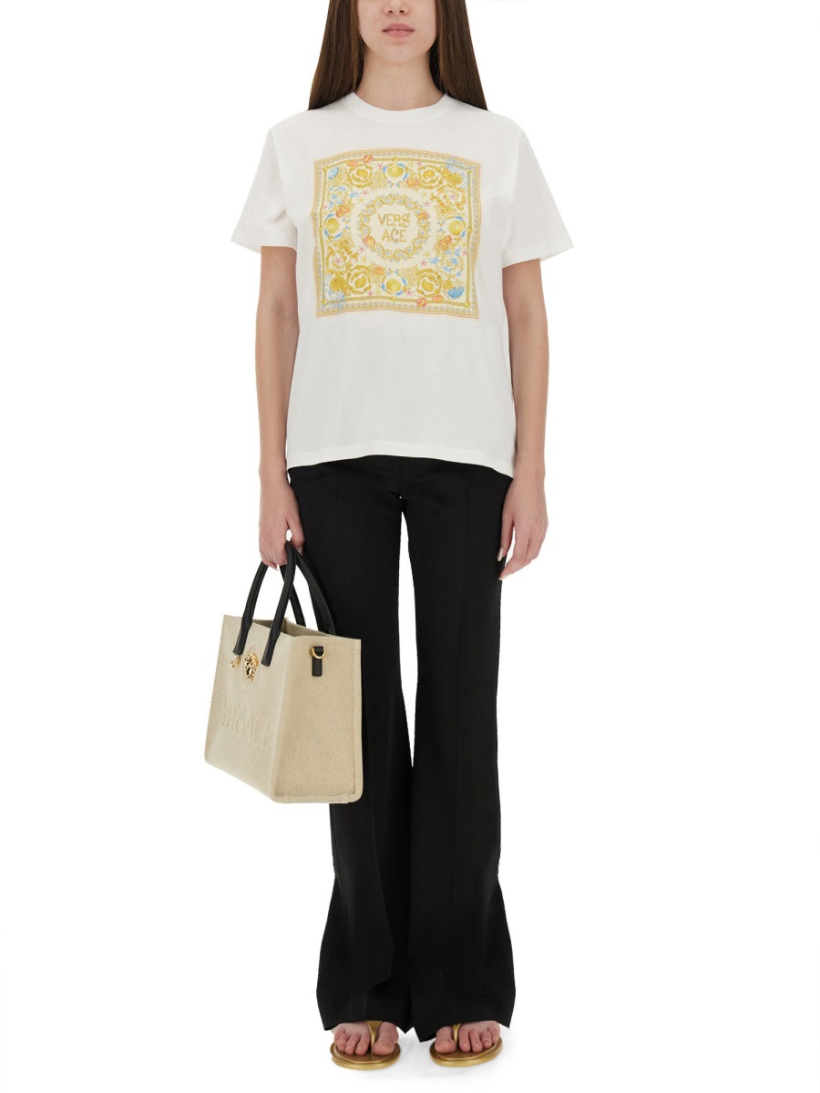 "UNDERWATER BAROQUE" T-SHIRT 10214531A157242W3A0 (VERSACE / Tシャツ・カットソー ) | VERSACE (ヴェルサーチェ)(1)