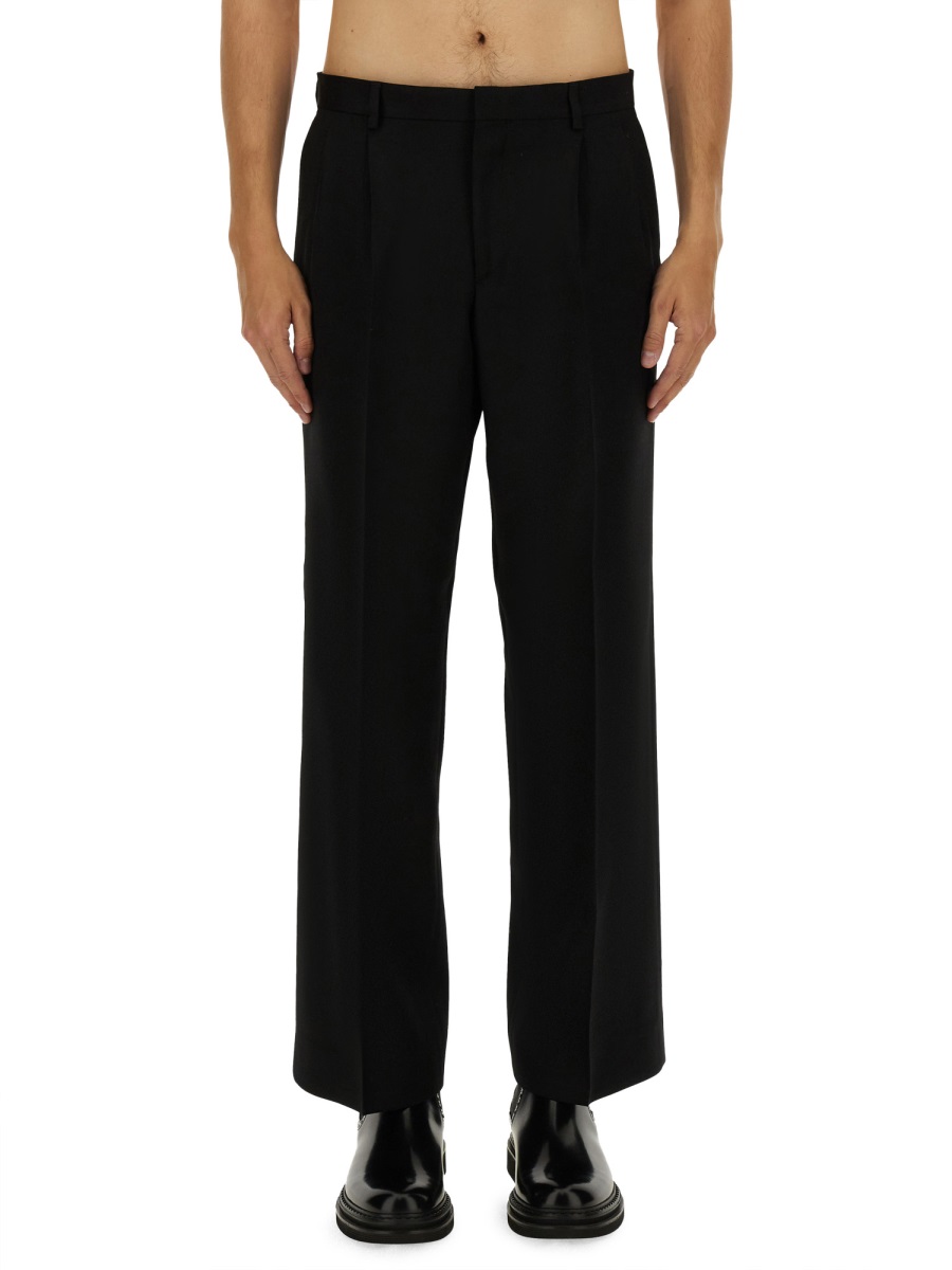 PANTS WITH PLEAT 41671BLACK (SUNFLOWER / パンツ ) | SUNFLOWER (サンフラワー)