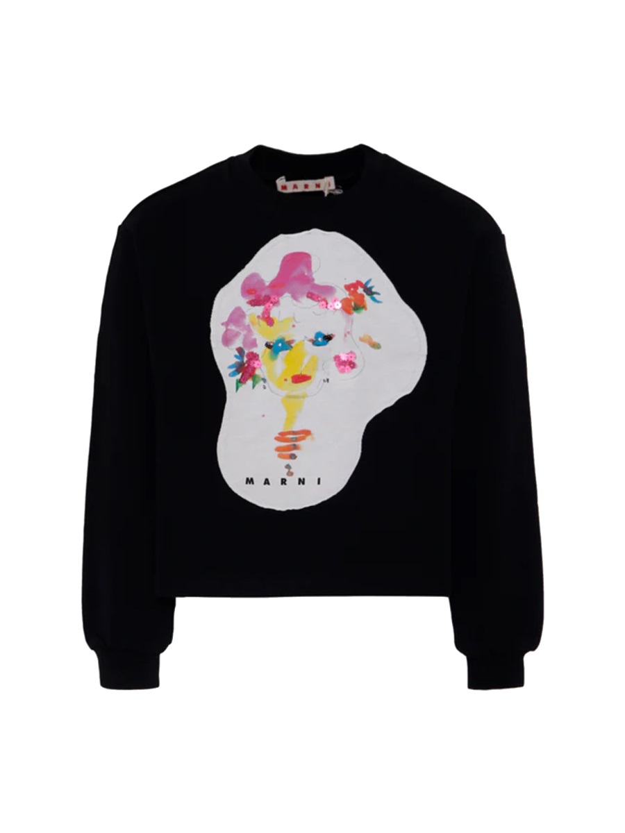 SWEATSHIRT WITH LOGO M01599KM00V10M900 (Marni / スウェット・フーディー ) | Marni (マルニ)