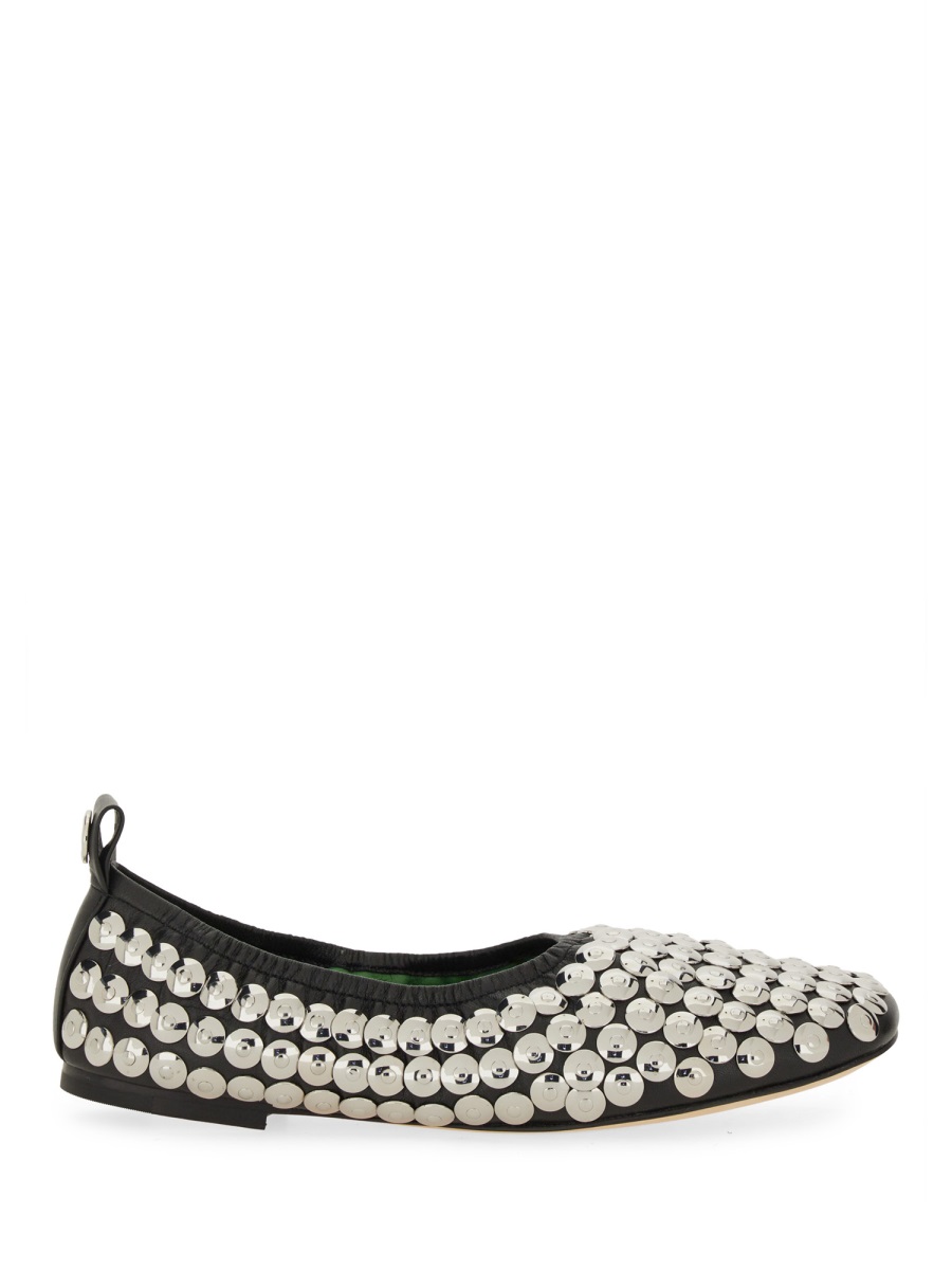 BALLERINA "SILVER" 90941001 (TORY BURCH / フラットシューズ ) | TORY BURCH (トリーバーチ)