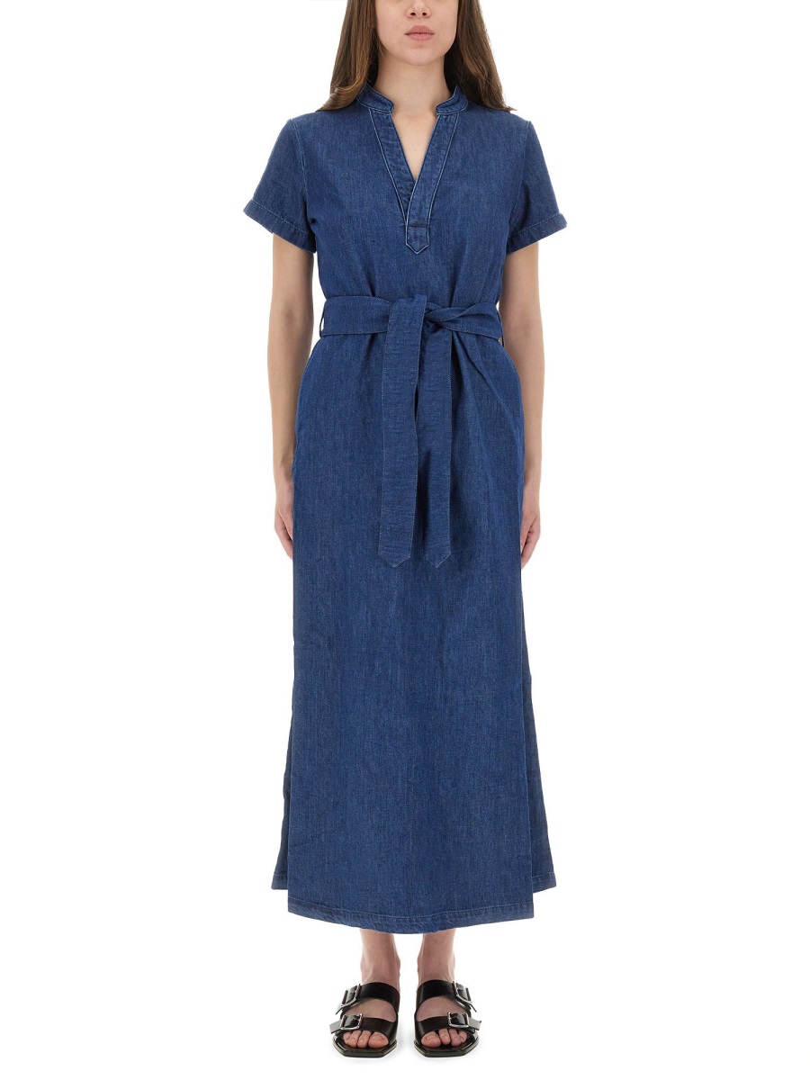 "ANNELIE" DRESS COHALF35040IAI (A.P.C. / ワンピース・ドレス・オールインワン ) | A.P.C. (アーペーセー)
