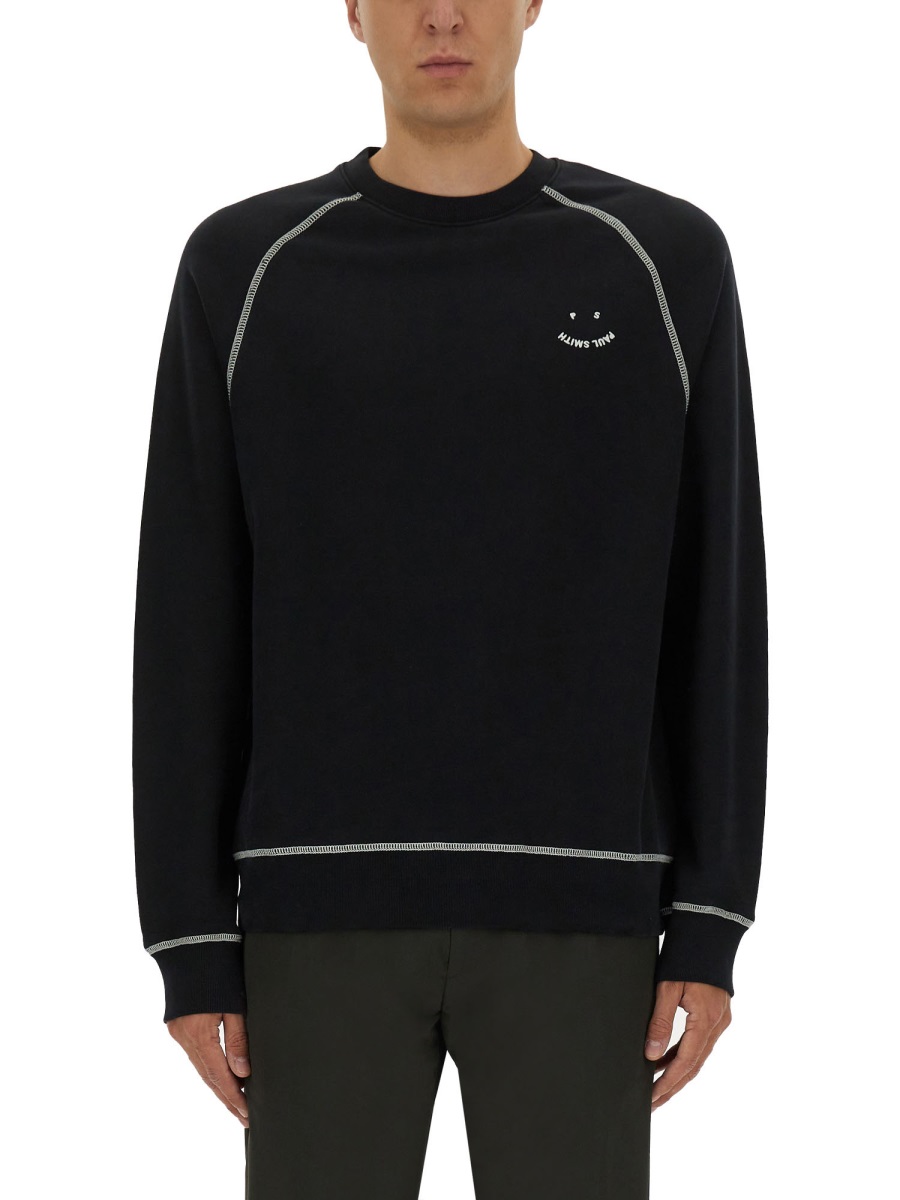 SWEATSHIRT WITH EMBROIDERY PS HAPPY M2R958XET2116979 (PS Paul Smith / スウェット・フーディー ) | PS Paul Smith (ピーエス ポール・スミス)