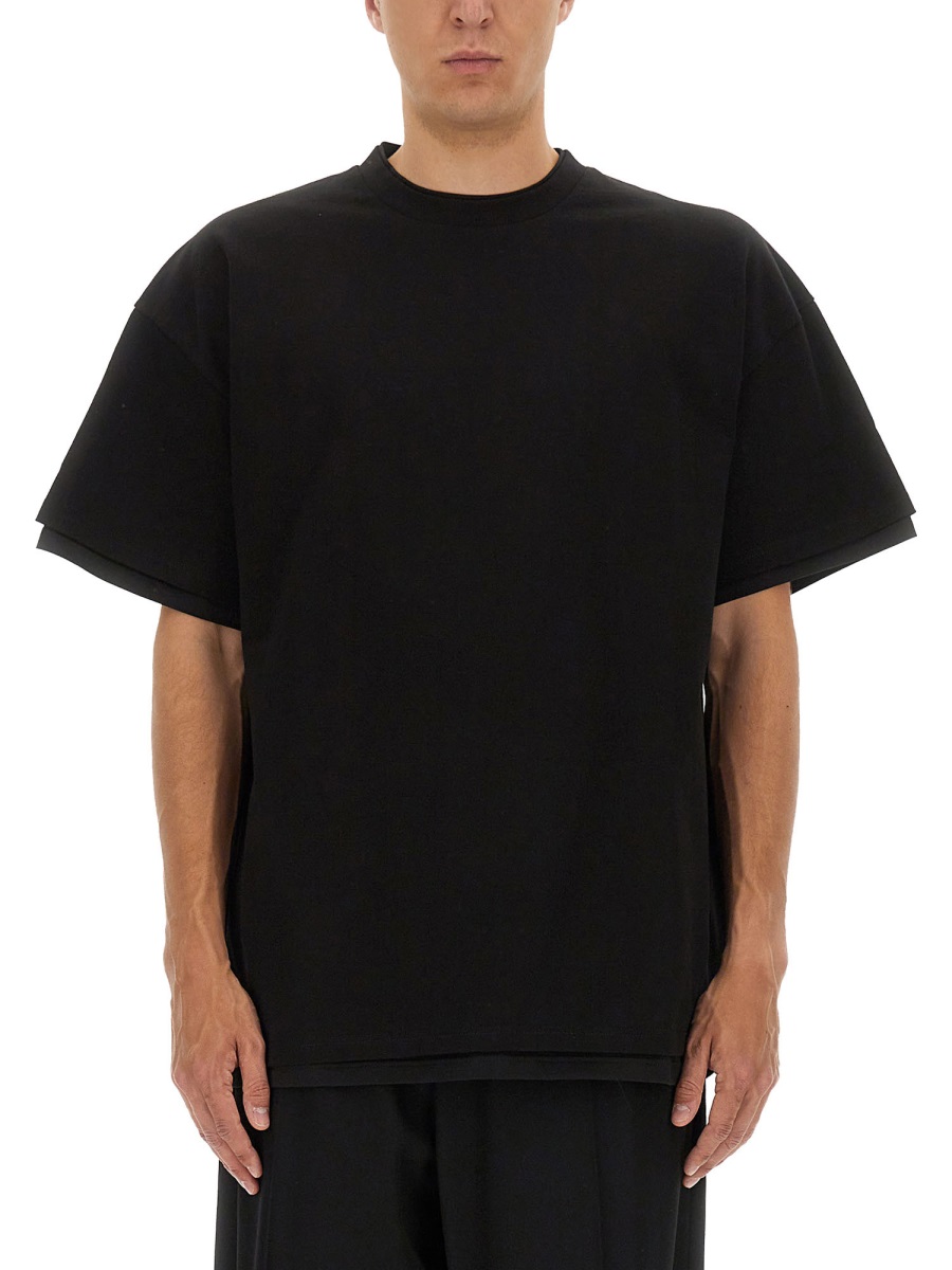 DOUBLE LAYER COTTON T-SHIRT J61GC0002J20332001 (Jil Sander / Tシャツ・カットソー ) | Jil Sander (ジルサンダー)