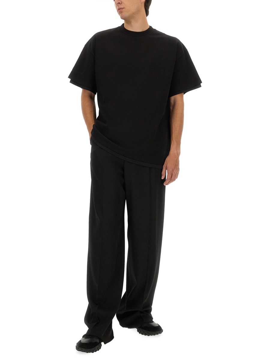 DOUBLE LAYER COTTON T-SHIRT J61GC0002J20332001 (Jil Sander / Tシャツ・カットソー ) | Jil Sander (ジルサンダー)(1)