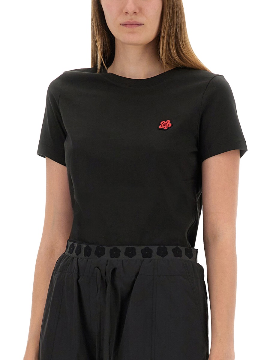 "BOKE FLOWER" COTTON T-SHIRT FF62TS2594SO99J (KENZO / Tシャツ・カットソー ) | KENZO (ケンゾー)(3)