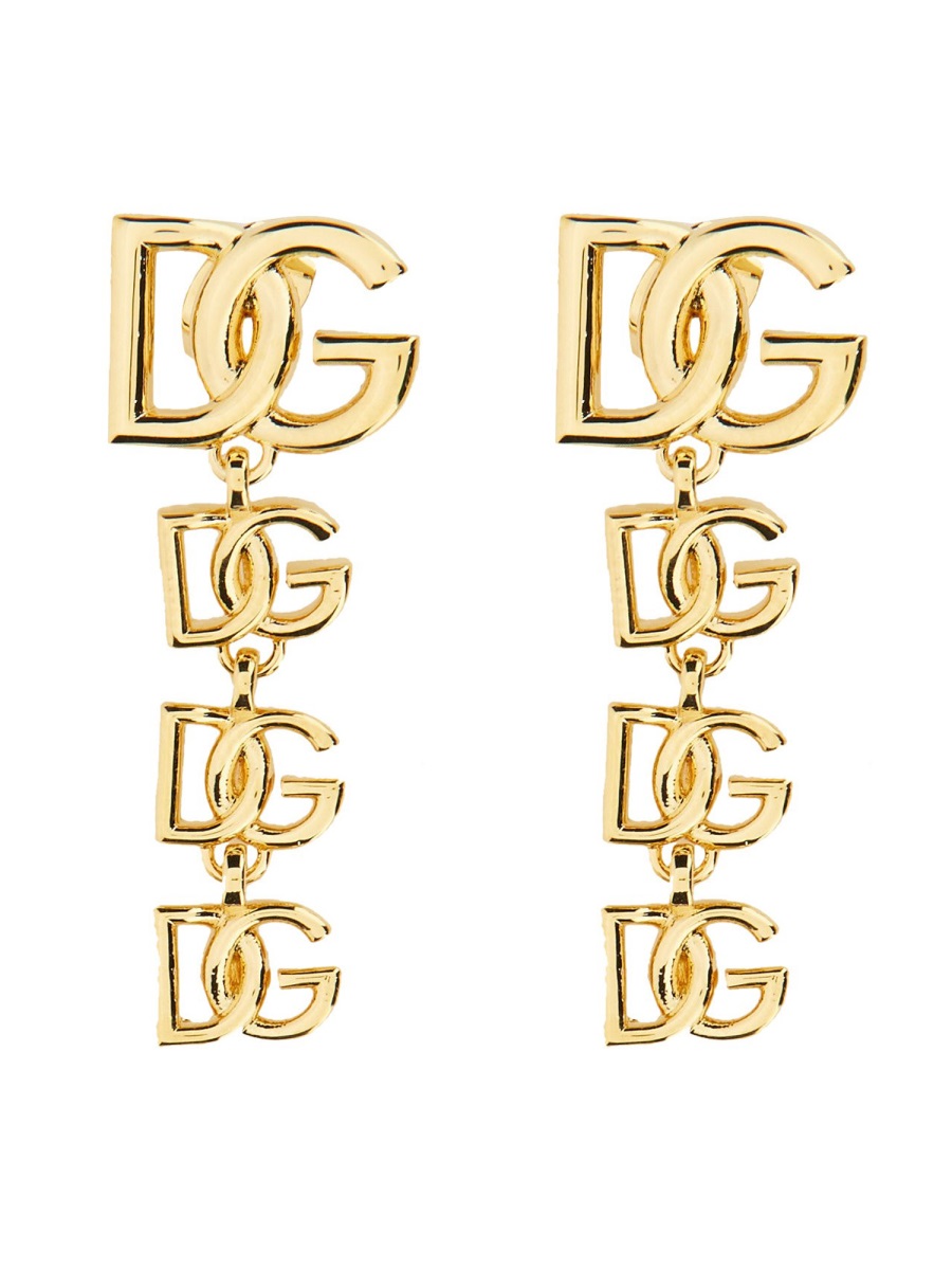 DG LOGO LONG EARRINGS WEP6L8W1111ZOO00 (Dolce & Gabbana / ピアス・イヤリング ) | Dolce & Gabbana (ドルチェガッバーナ)