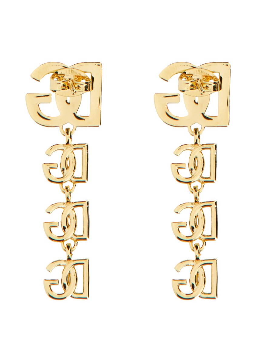 DG LOGO LONG EARRINGS WEP6L8W1111ZOO00 (Dolce & Gabbana / ピアス・イヤリング ) | Dolce & Gabbana (ドルチェガッバーナ)(1)
