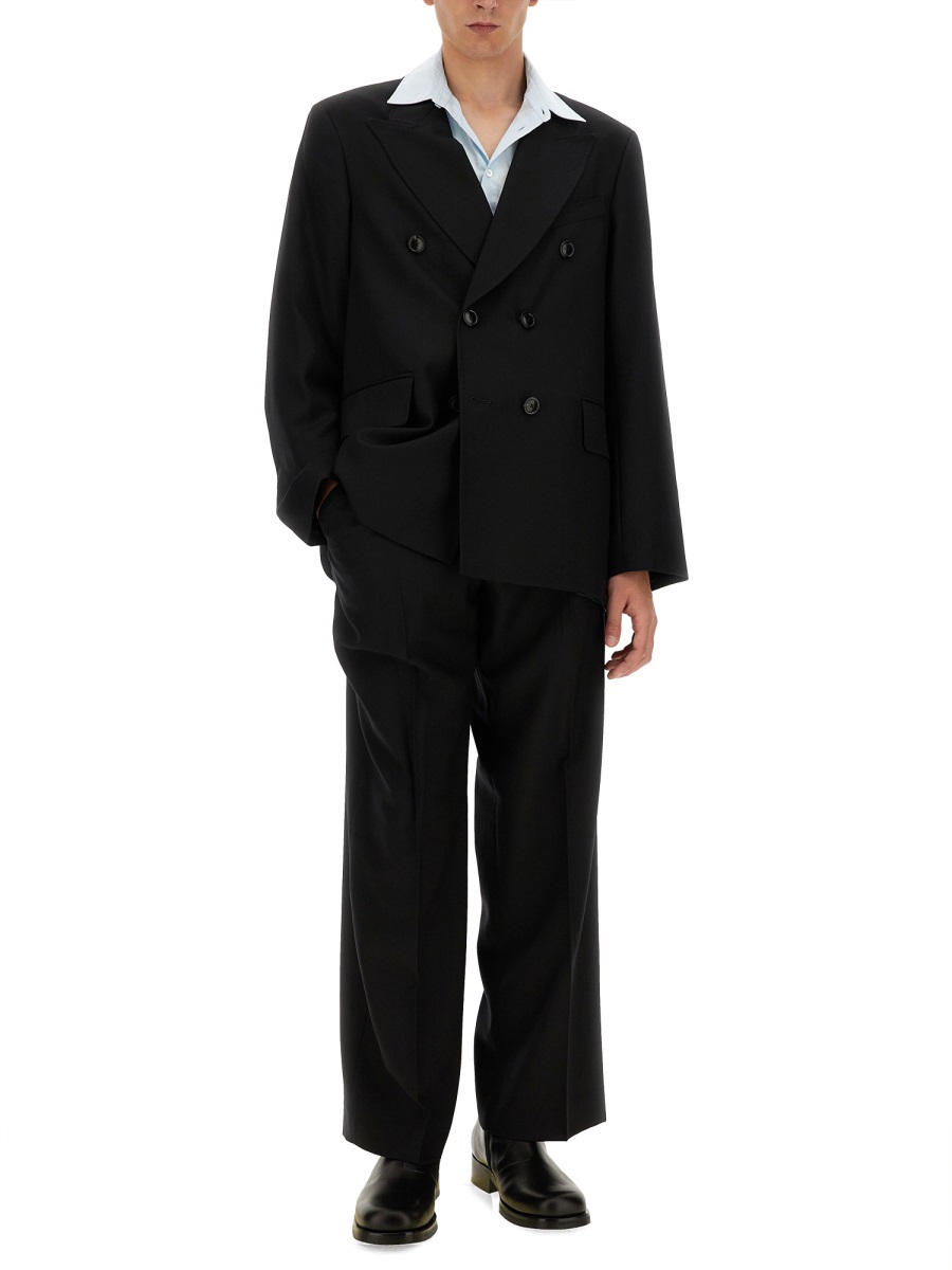 PANTS "BORROWED" M421BBPWBLACKPANAMAWOOL (OUR LEGACY / パンツ ) | OUR LEGACY (アワーレガシー)(1)