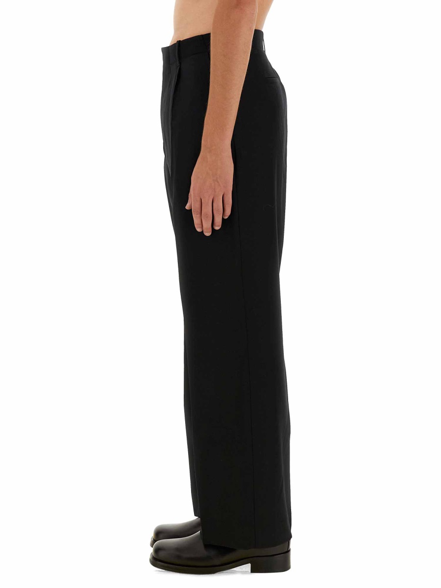 PANTS "BORROWED" M421BBPWBLACKPANAMAWOOL (OUR LEGACY / パンツ ) | OUR LEGACY (アワーレガシー)(3)