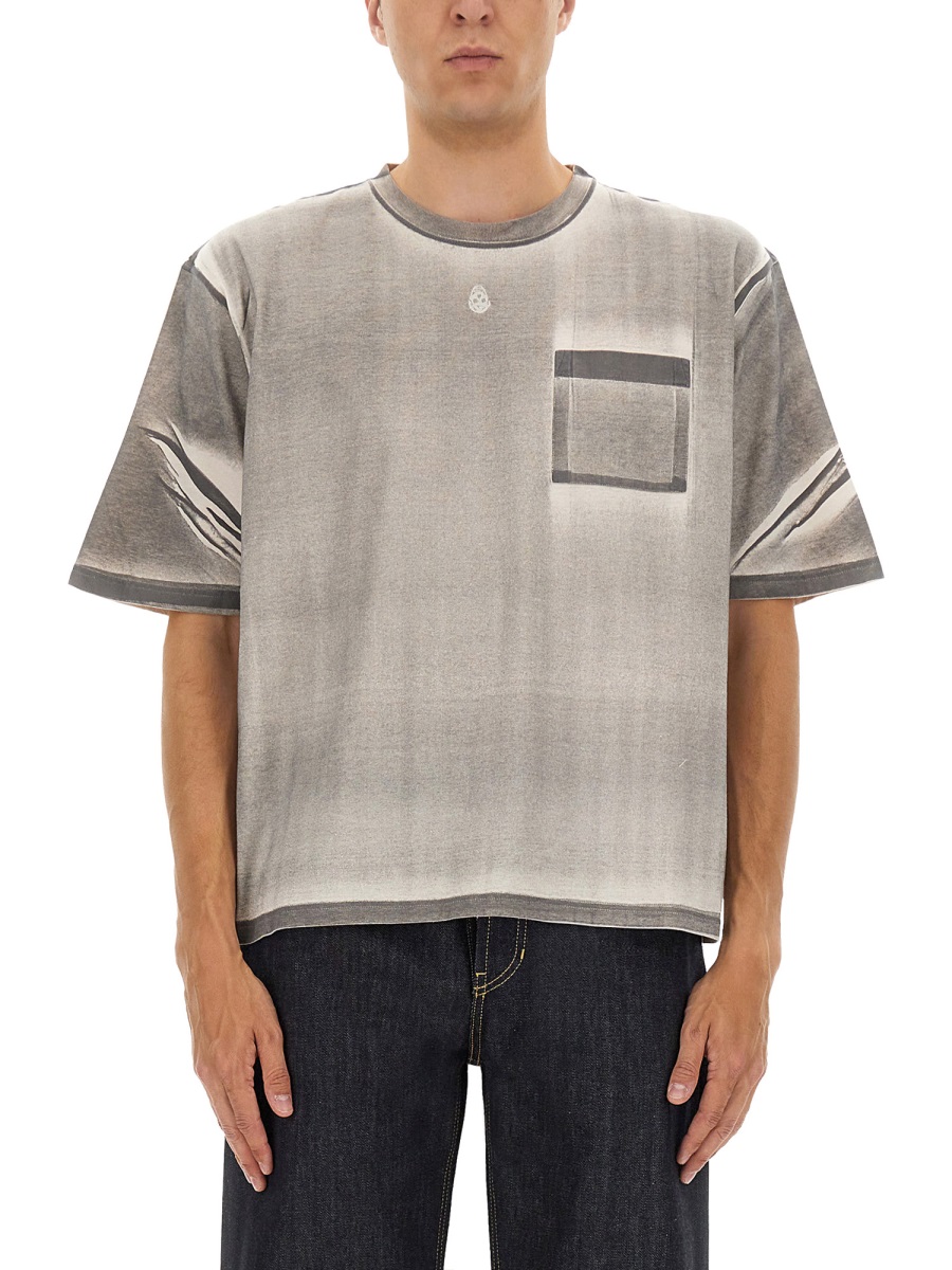 CROPPED T-SHIRT 822888QTAC60994 (Alexander McQUEEN / Tシャツ・カットソー ) | Alexander McQUEEN (アレキサンダー・マックイーン)