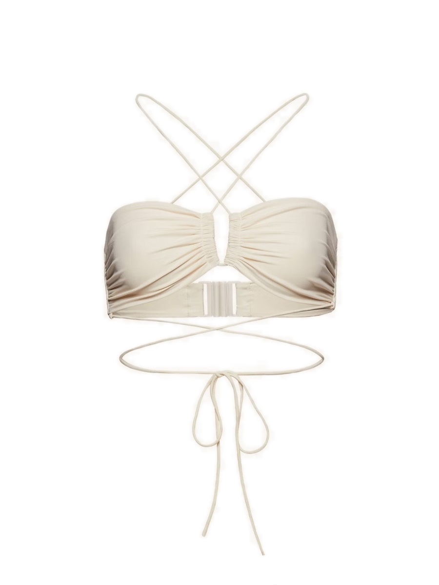 BANDEAU BIKINI TOP 806721CREAM (MAGDA BUTRYM / スイムウェア ) | MAGDA BUTRYM (マグダブトリム)